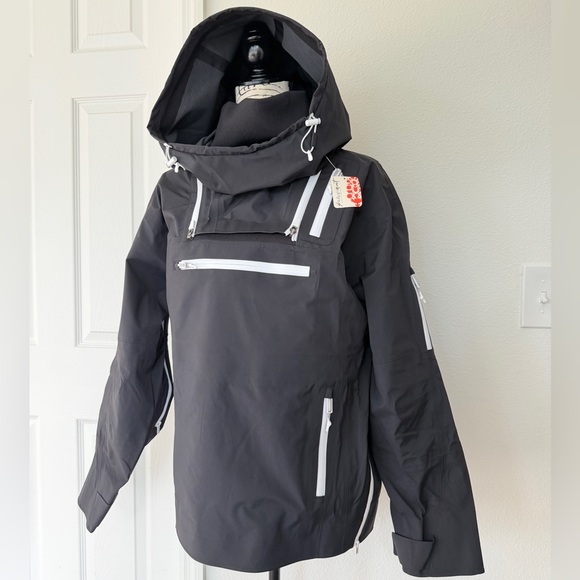 Free People Movement Blizzard Bliss Ski Jacket Hooded Snowboarding Sz XS Anorak - Picture 15 of 16
